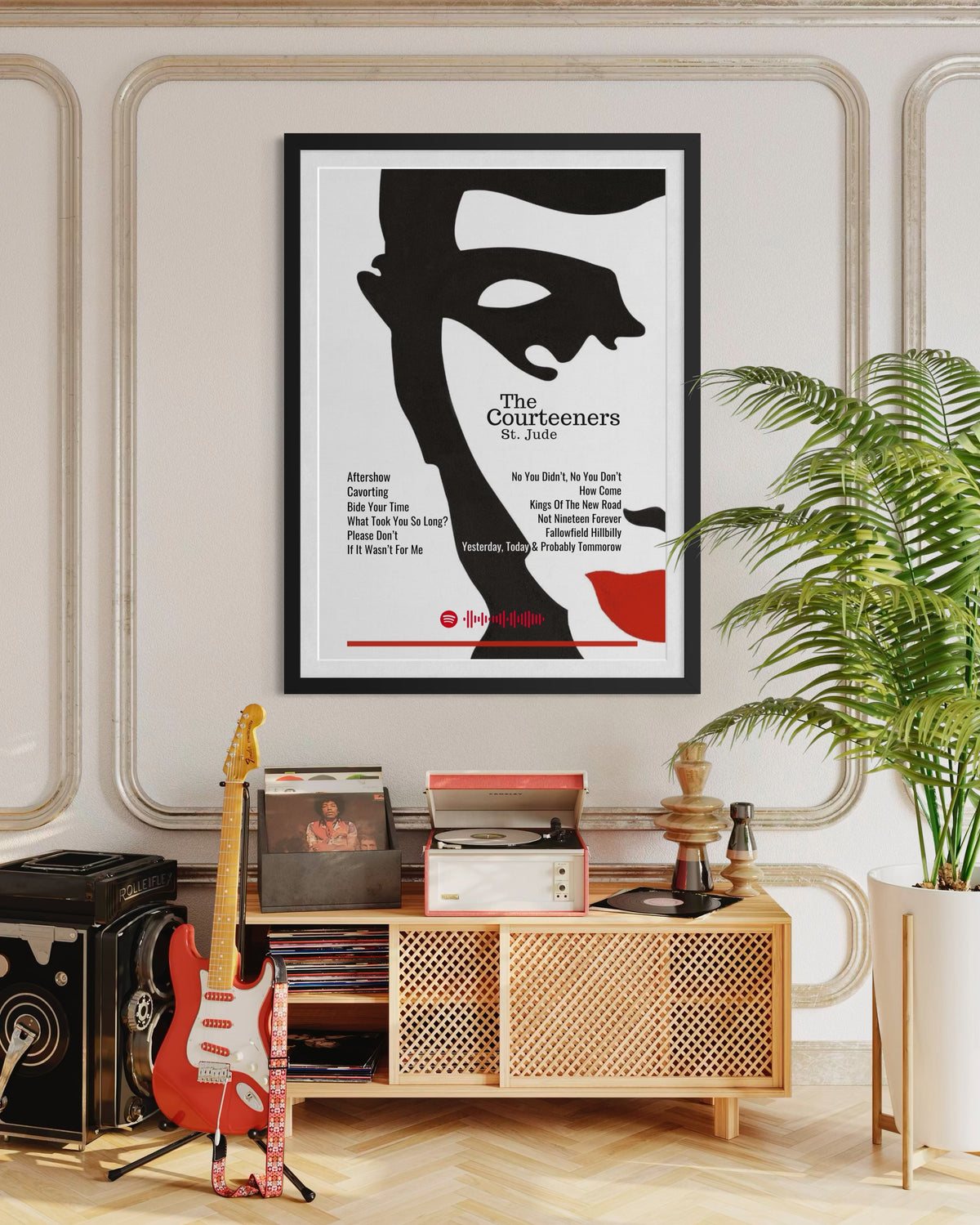 St Jude - The Courteeners Inspired Album Poster - USA