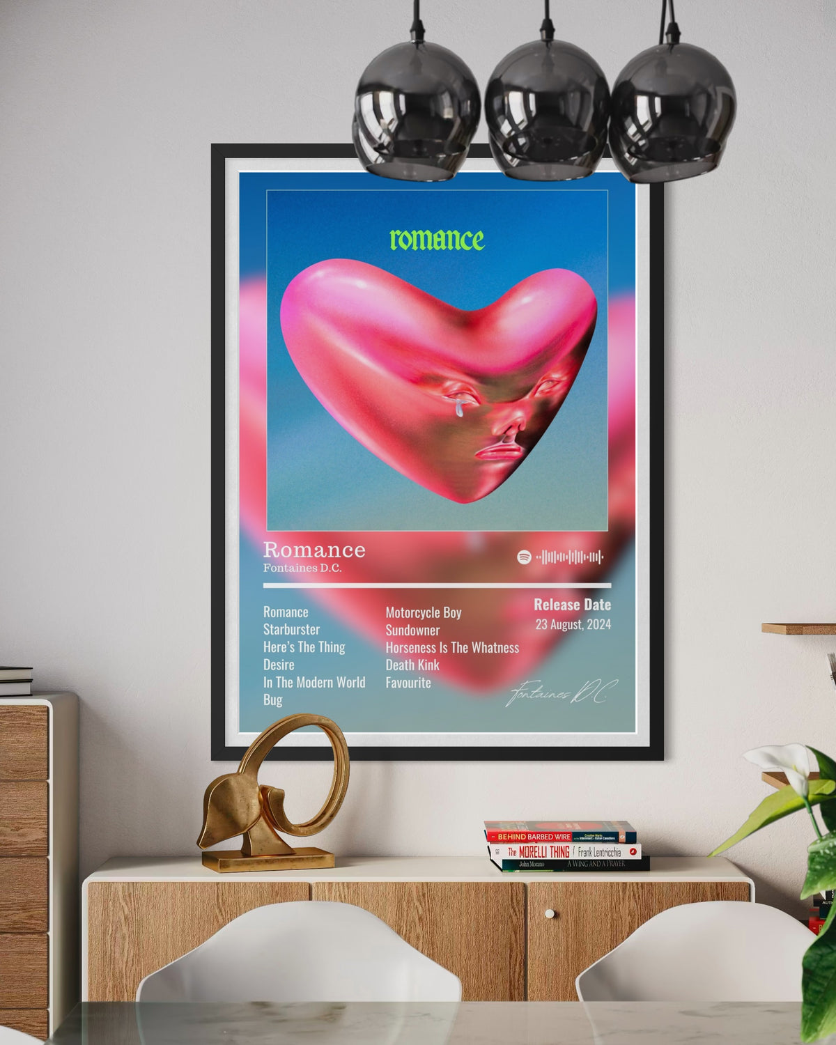 Romance - Fontaines D.C. Inspired Album Poster - USA