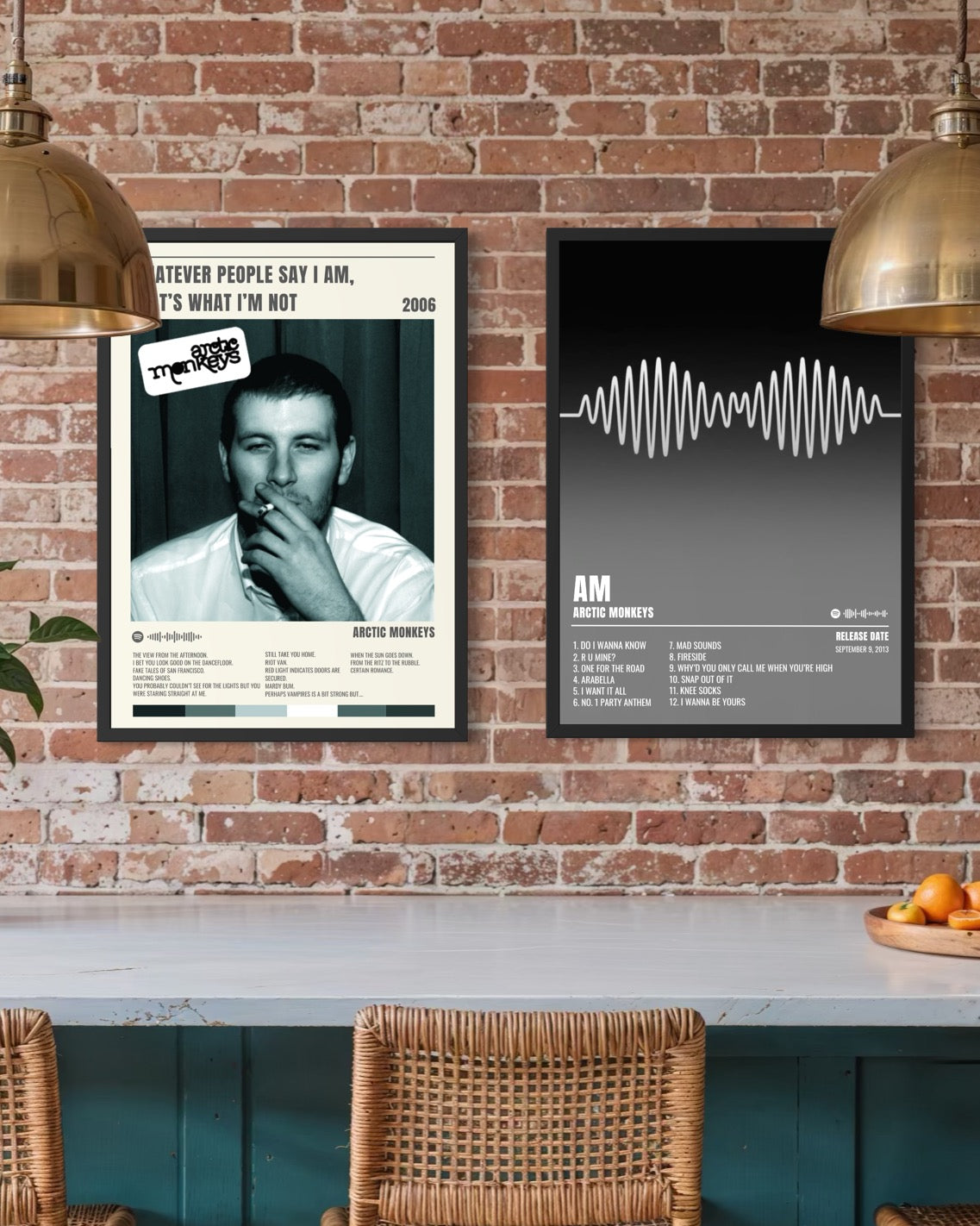 AM - Arctic Monkeys Inspired Album Poster - USA