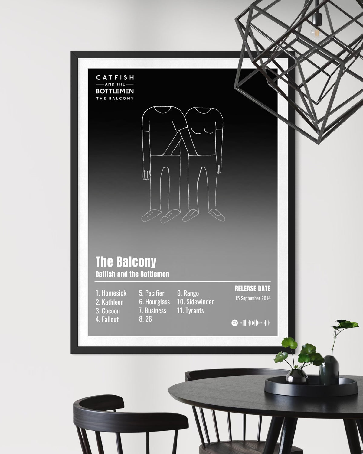 The Balcony - Catfish and the Bottlemen Inspired Album Poster - USA