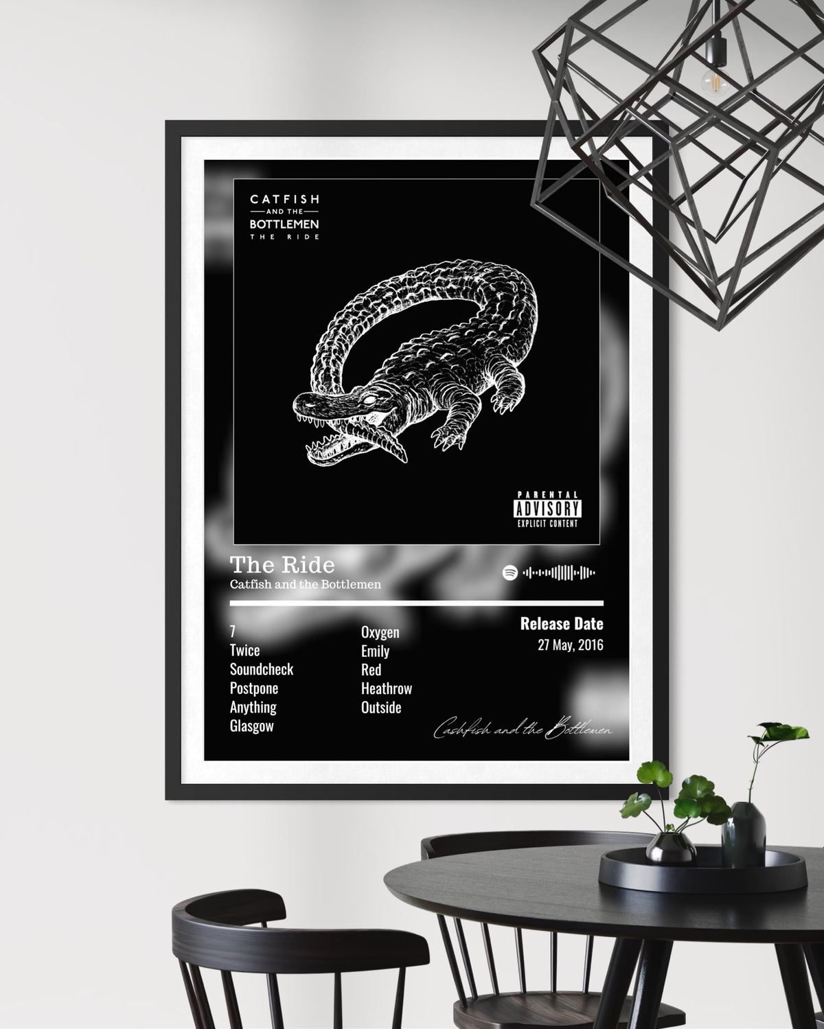 The Ride - Catfish and the Bottlemen Inspired Album Poster - USA