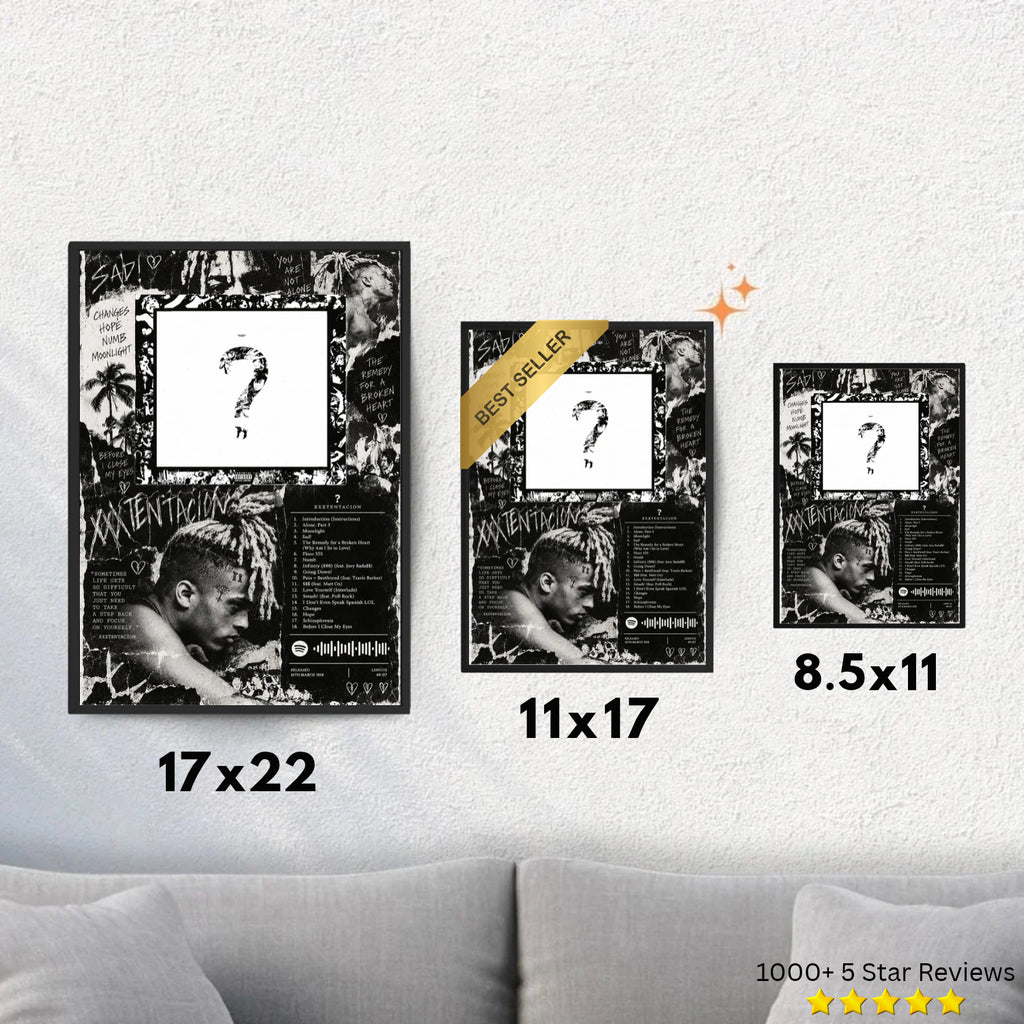 ? - XXXTENTACION Inspired Album Poster - USA