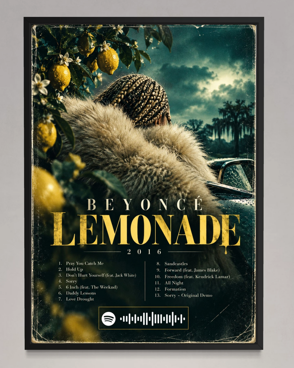 Lemonade - Beyoncé Inspired Album Poster - USA
