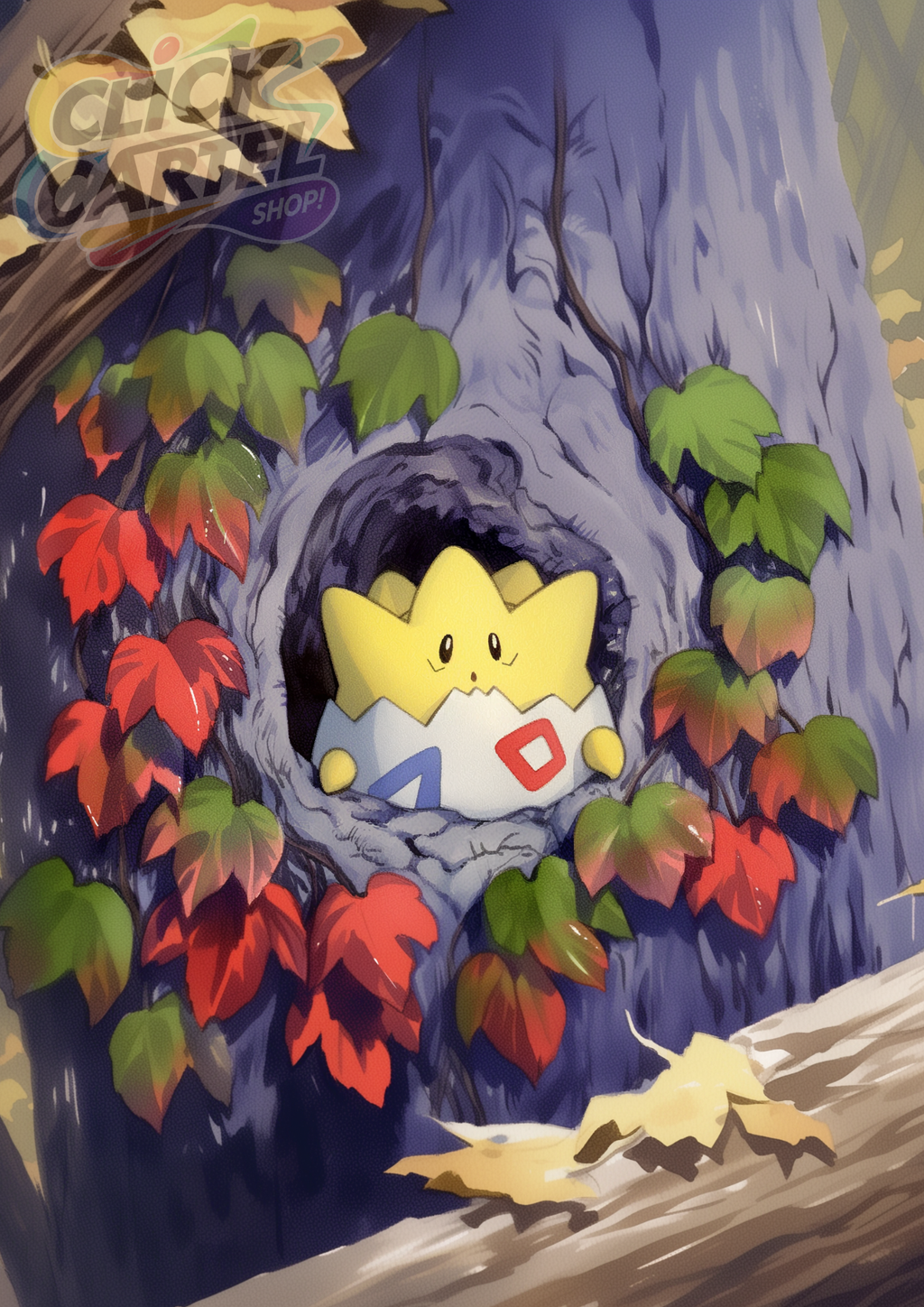 Togepi - Pokemon Inspired Album Poster - USA
