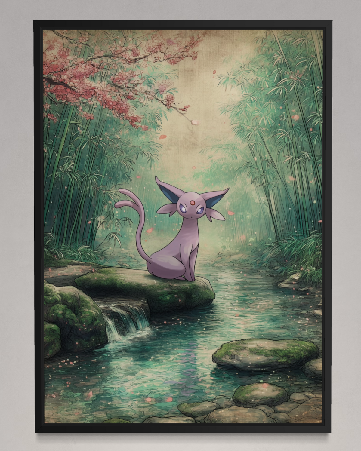 Espeon - Pokemon Inspired Album Poster - USA