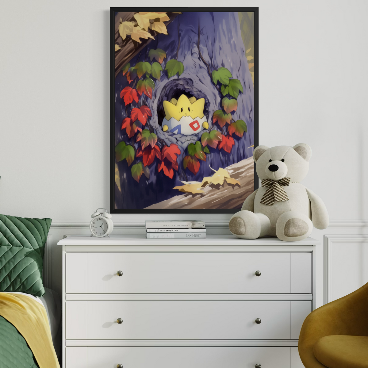 Togepi - Pokemon Inspired Album Poster - USA