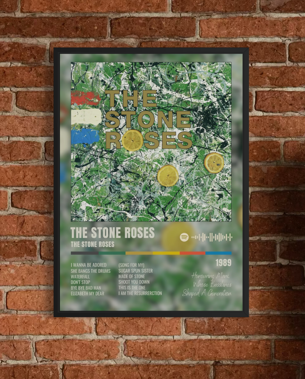 The Stone Roses - Mani Tribute Poster - USA